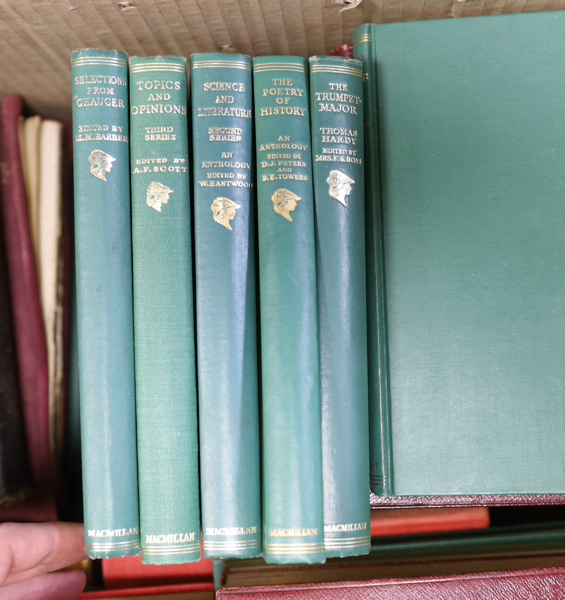 Literary miscellany - mostly cloth bound, later 19th to mid 20th century (50)